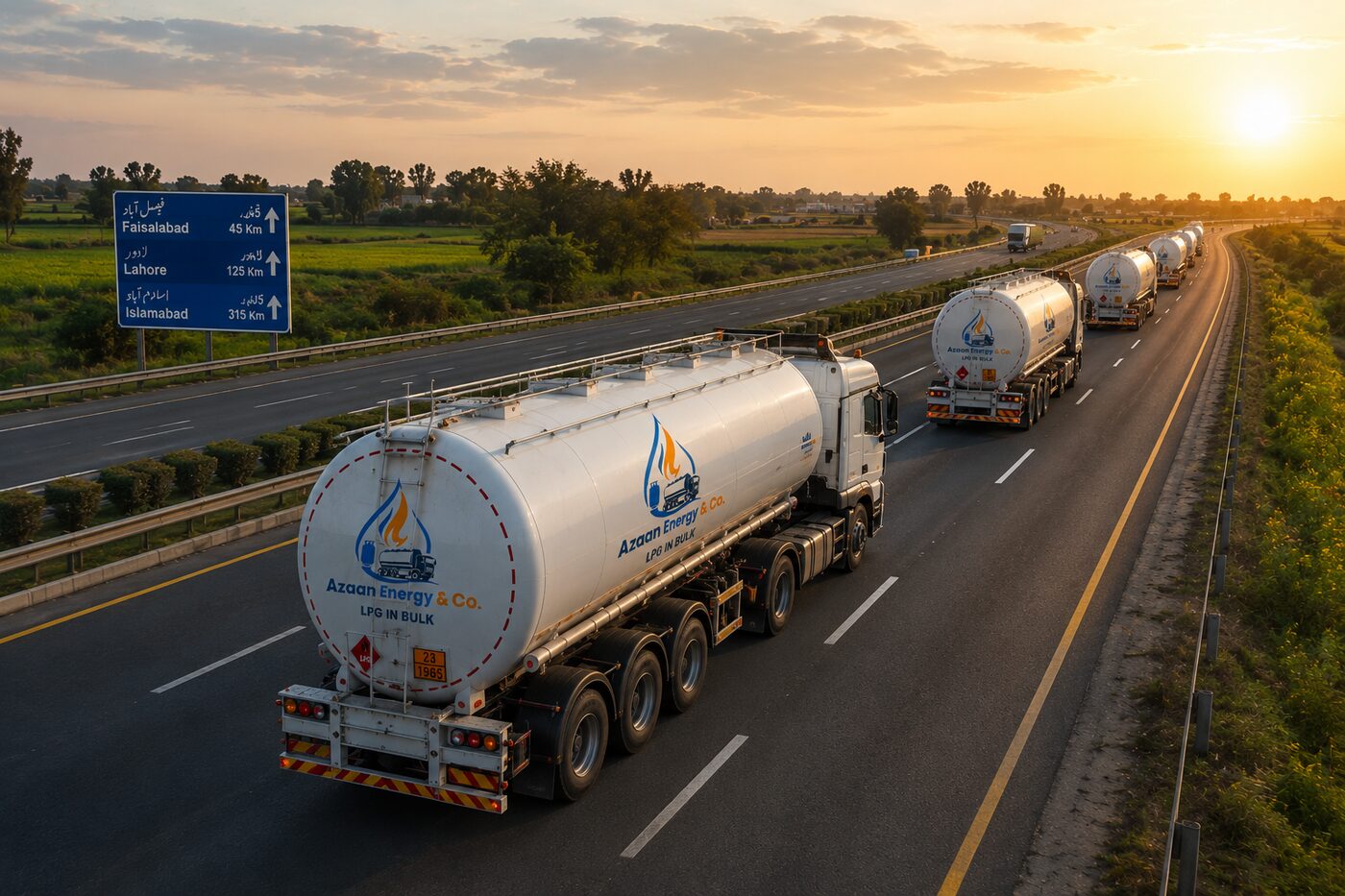 Bulk LPG transport operations